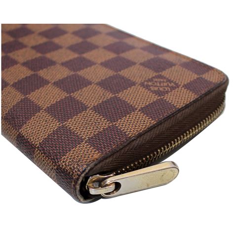 louis vuitton zippy wallet plain brown zipper|Louis Vuitton wallet zipper pull.